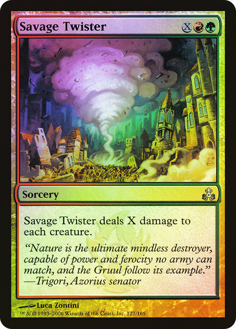 Savage Twister\nGuildpact\nSingle\nMagic The Gathering