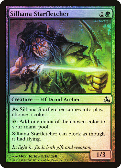Silhana Starfletcher\nGuildpact\nSingle\nMagic The Gathering