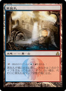 Steam Vents
Guildpact - Japanese
Single
Magic The Gathering