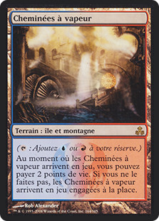 Steam Vents
Guildpact - French
Single
Magic The Gathering