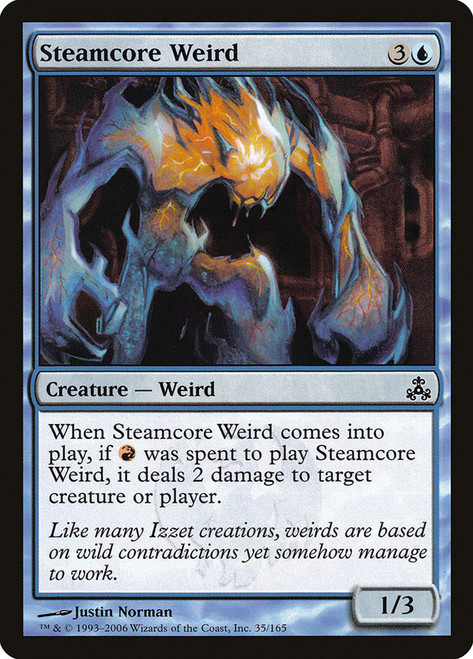 Steamcore Weird\nGuildpact\nSingle\nMagic The Gathering