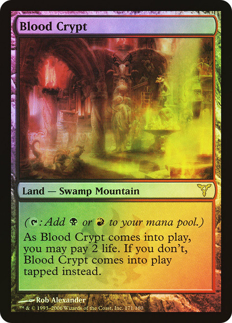 Blood Crypt (Borderless) (Galaxy Foil) | Unfinity - Variants 