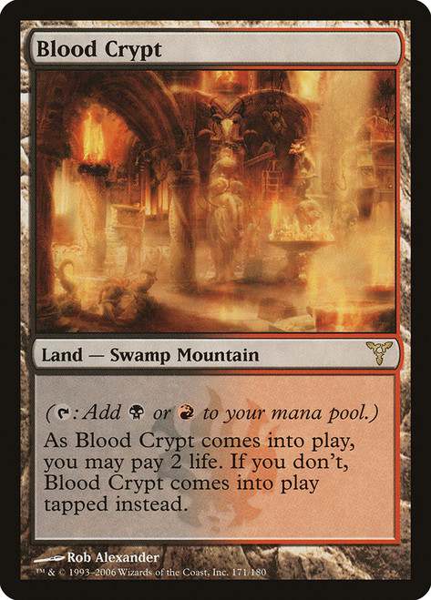 Blood Crypt\nDissension\nSingle\nMagic The Gathering