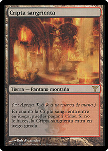 Blood Crypt
Dissension - Spanish
Single
Magic The Gathering