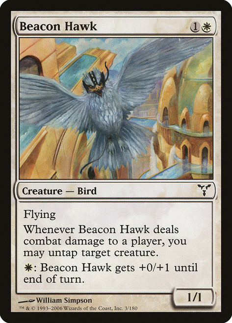 Beacon Hawk\nDissension\nSingle\nMagic The Gathering