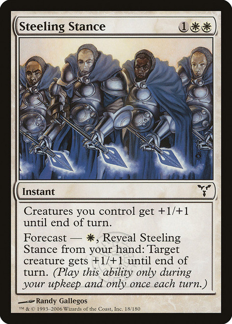 Steeling Stance\nDissension\nSingle\nMagic The Gathering
