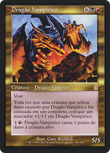 Vampiric Dragon
Odyssey - Portuguese
Single
Magic The Gathering