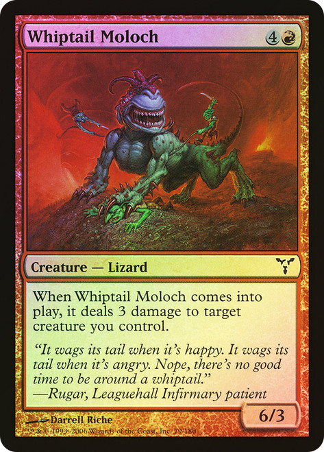 Whiptail Moloch\nDissension\nSingle\nMagic The Gathering