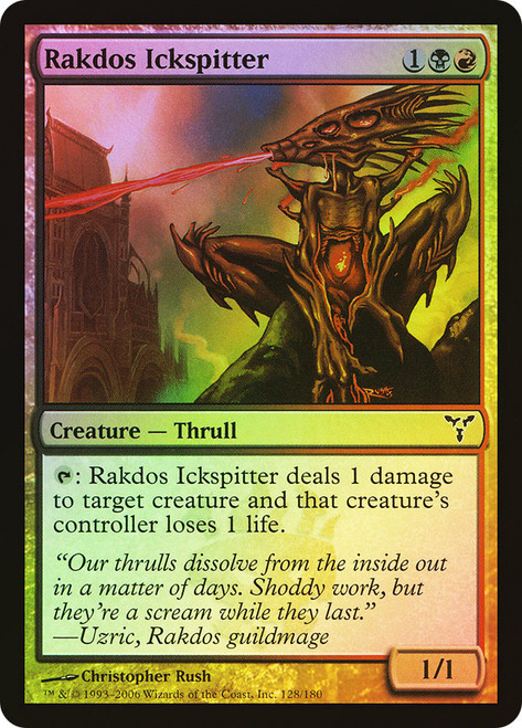 Rakdos Ickspitter\nDissension\nSingle\nMagic The Gathering