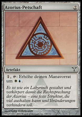 Azorius Signet
Dissension (Foil) - German
Single
Magic The Gathering