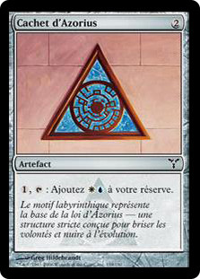 Azorius Signet
Dissension - French
Single
Magic The Gathering