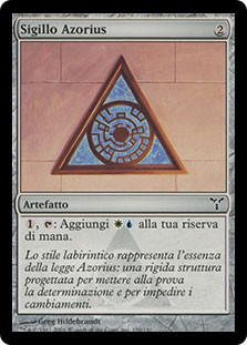 Azorius Signet
Dissension - Italian
Single
Magic The Gathering