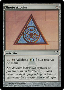 Azorius Signet
Dissension - Portuguese
Single
Magic The Gathering