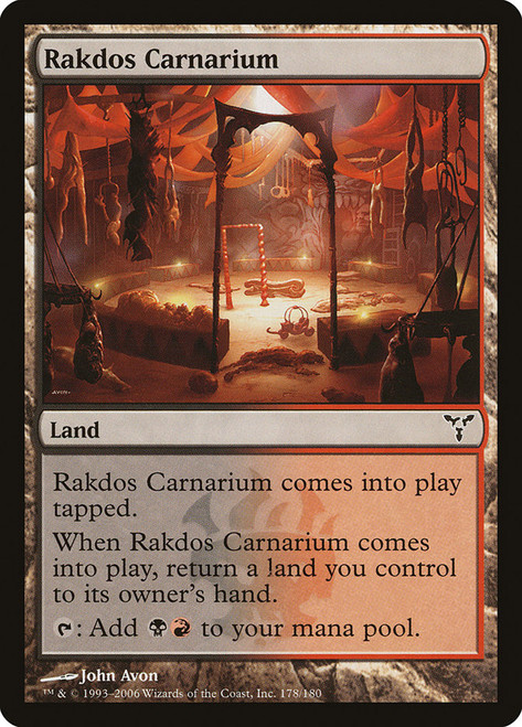 Rakdos Carnarium\nDissension\nSingle\nMagic The Gathering