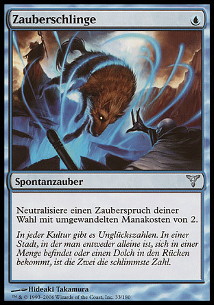 Spell Snare
Dissension (Foil) - German
Single
Magic The Gathering