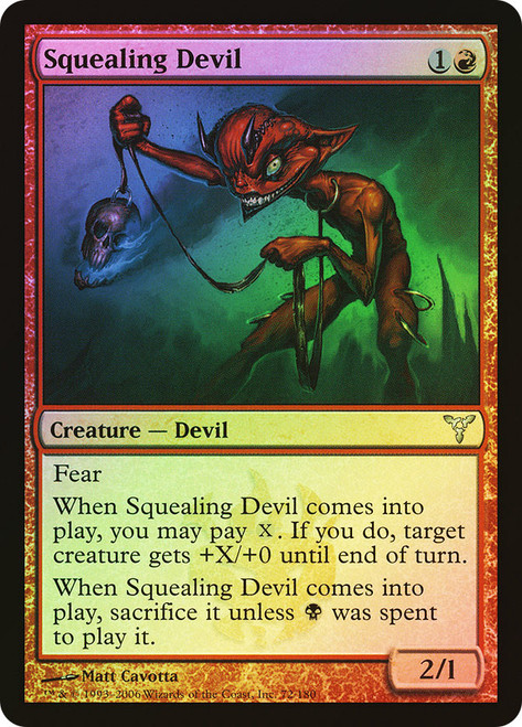 Squealing Devil\nDissension\nSingle\nMagic The Gathering