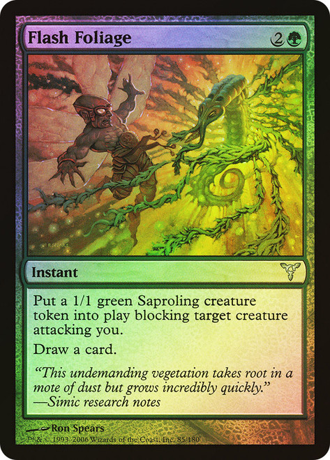Flash Foliage\nDissension\nSingle\nMagic The Gathering