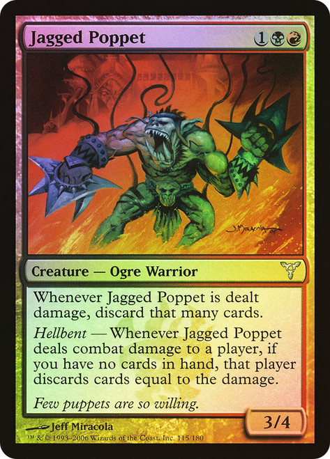 Jagged Poppet\nDissension\nSingle\nMagic The Gathering