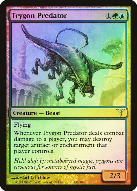 Trygon Predator\nDissension\nSingle\nMagic The Gathering