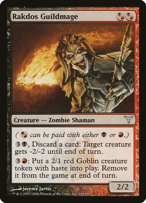 Rakdos Guildmage\nDissension\nSingle\nMagic The Gathering