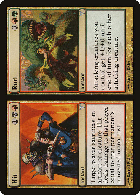 Hit // Run\nDissension\nSingle\nMagic The Gathering