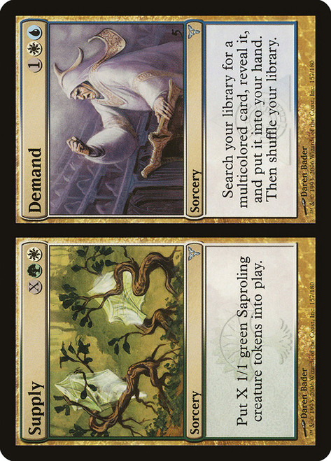 Supply // Demand\nDissension\nSingle\nMagic The Gathering