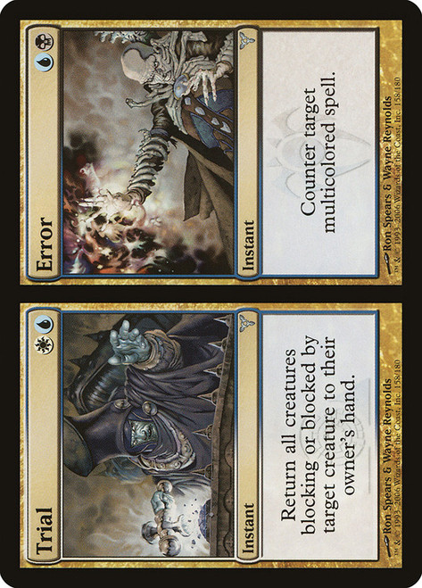Trial // Error\nDissension\nSingle\nMagic The Gathering