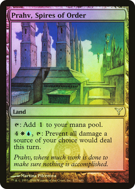 Prahv, Spires of Order\nDissension\nSingle\nMagic The Gathering