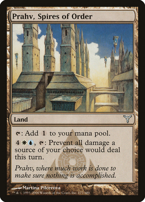 Prahv, Spires of Order\nDissension\nSingle\nMagic The Gathering