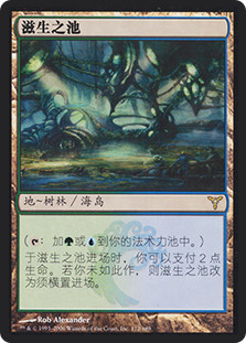 Breeding Pool
Dissension - Chinese Simplified
Single
Magic The Gathering