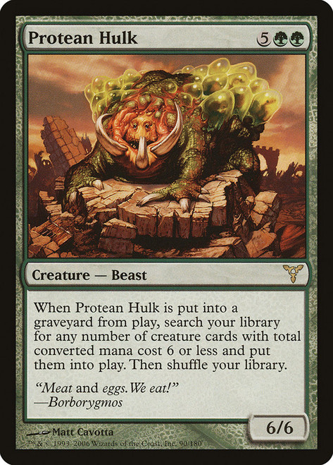 Protean Hulk\nDissension\nSingle\nMagic The Gathering