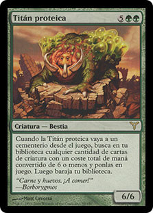 Protean Hulk
Dissension - Spanish
Single
Magic The Gathering