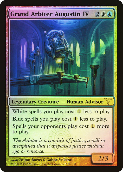 Grand Arbiter Augustin IV\nDissension\nSingle\nMagic The Gathering