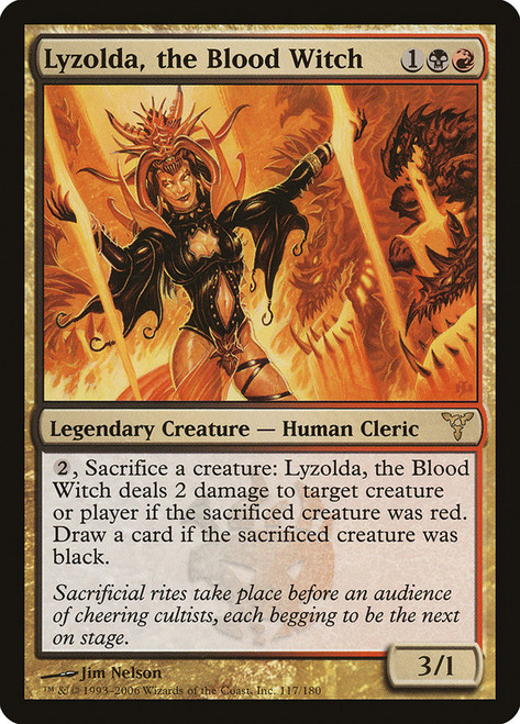 Lyzolda, the Blood Witch\nDissension\nSingle\nMagic The Gathering