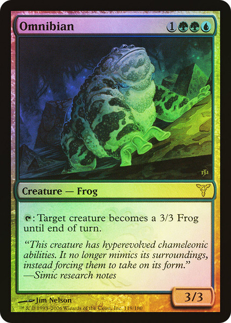 Omnibian\nDissension\nSingle\nMagic The Gathering