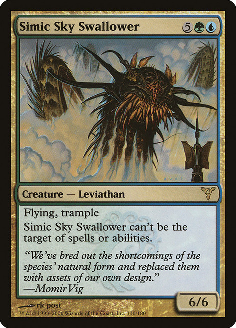 Simic Sky Swallower\nDissension\nSingle\nMagic The Gathering