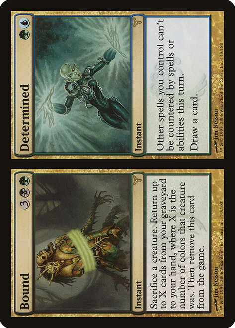 Bound // Determined\nDissension\nSingle\nMagic The Gathering