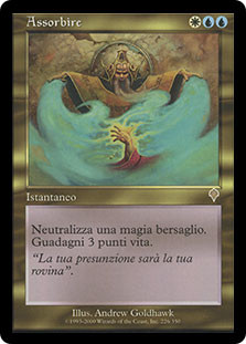 Absorb
Invasion - Italian
Single
Magic The Gathering