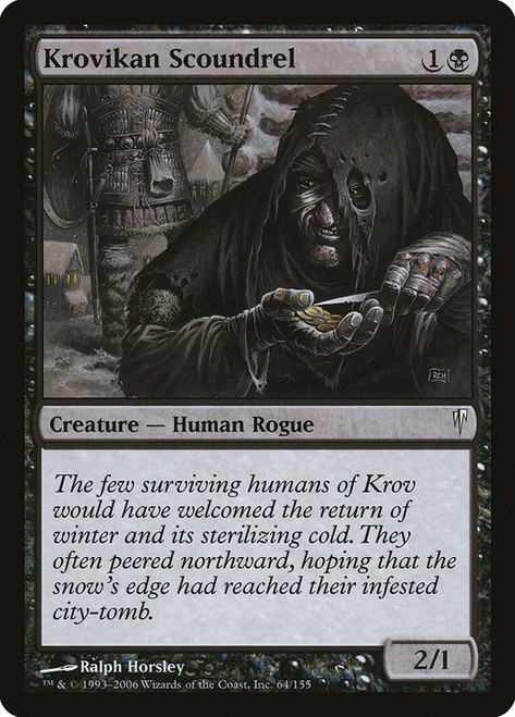 Krovikan Scoundrel\nColdsnap\nSingle\nMagic The Gathering