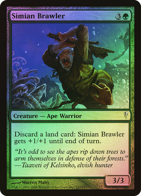 Simian Brawler\nColdsnap\nSingle\nMagic The Gathering