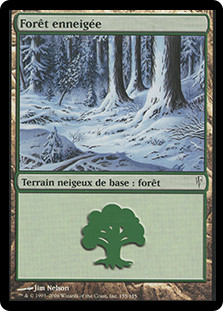 Snow-Covered Forest
Coldsnap - French
Single
Magic The Gathering