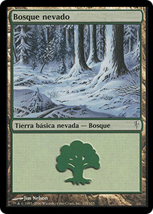 Snow-Covered Forest
Coldsnap - Spanish
Single
Magic The Gathering