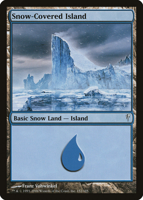 Snow-Covered Island\nColdsnap\nSingle\nMagic The Gathering