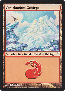 Snow-Covered Mountain
Coldsnap - German
Single
Magic The Gathering