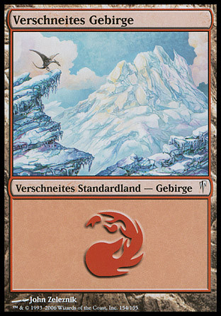 Snow-Covered Mountain
Coldsnap (Foil) - German
Single
Magic The Gathering