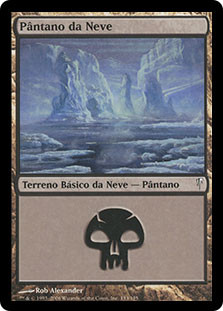 Snow-Covered Swamp
Coldsnap - Portuguese
Single
Magic The Gathering