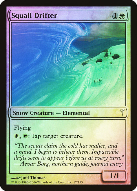 Squall Drifter\nColdsnap\nSingle\nMagic The Gathering
