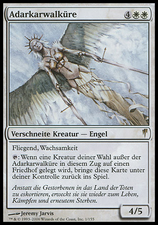 Adarkar Valkyrie
Coldsnap (Foil) - German
Single
Magic The Gathering