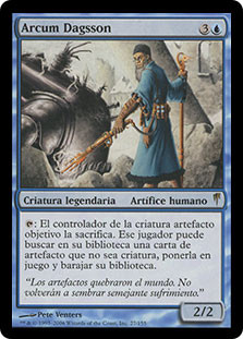 Arcum Dagsson
Coldsnap - Spanish
Single
Magic The Gathering