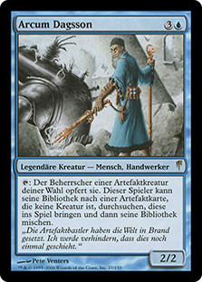 Arcum Dagsson
Coldsnap - German
Single
Magic The Gathering